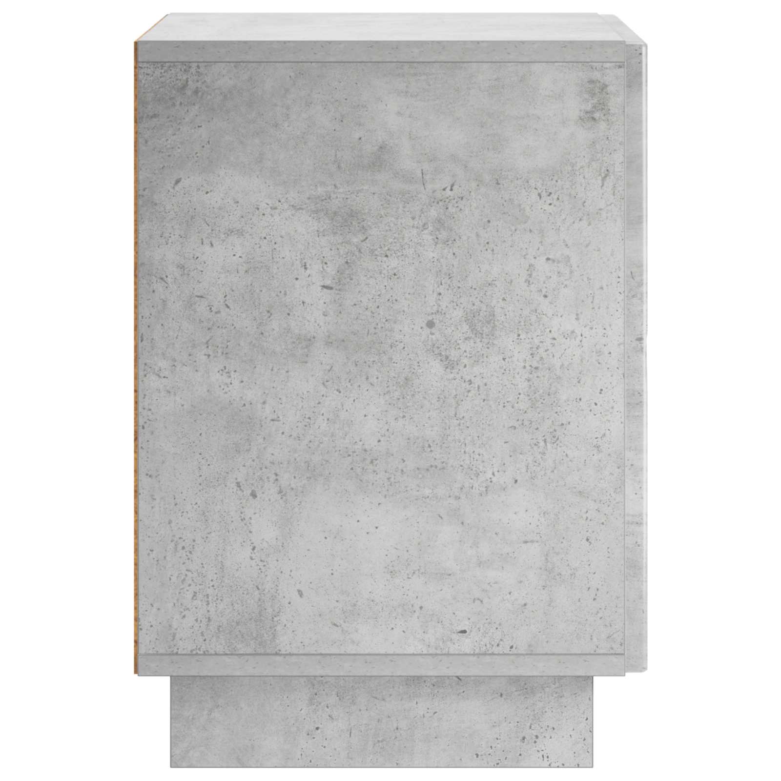 Κομοδίνο 2 pcs Γκρι Σκυροδέματος 33,5 x 34,5 x 50 εκ - Pakobazaar