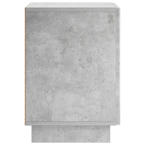 Κομοδίνο 2 pcs Γκρι Σκυροδέματος 33,5 x 34,5 x 50 εκ - Pakobazaar
