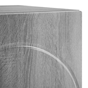 Κομοδίνο Γκρι Sonoma 33,5 x 34,5 x 50 εκ Επεξεργασμένο Ξύλο