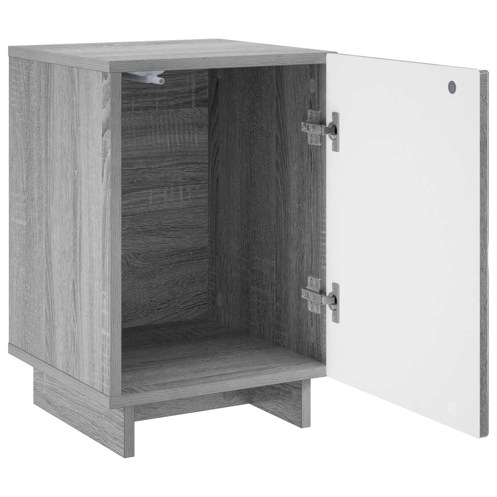 Κομοδίνο Γκρι Sonoma 33,5 x 34,5 x 50 εκ Επεξεργασμένο Ξύλο