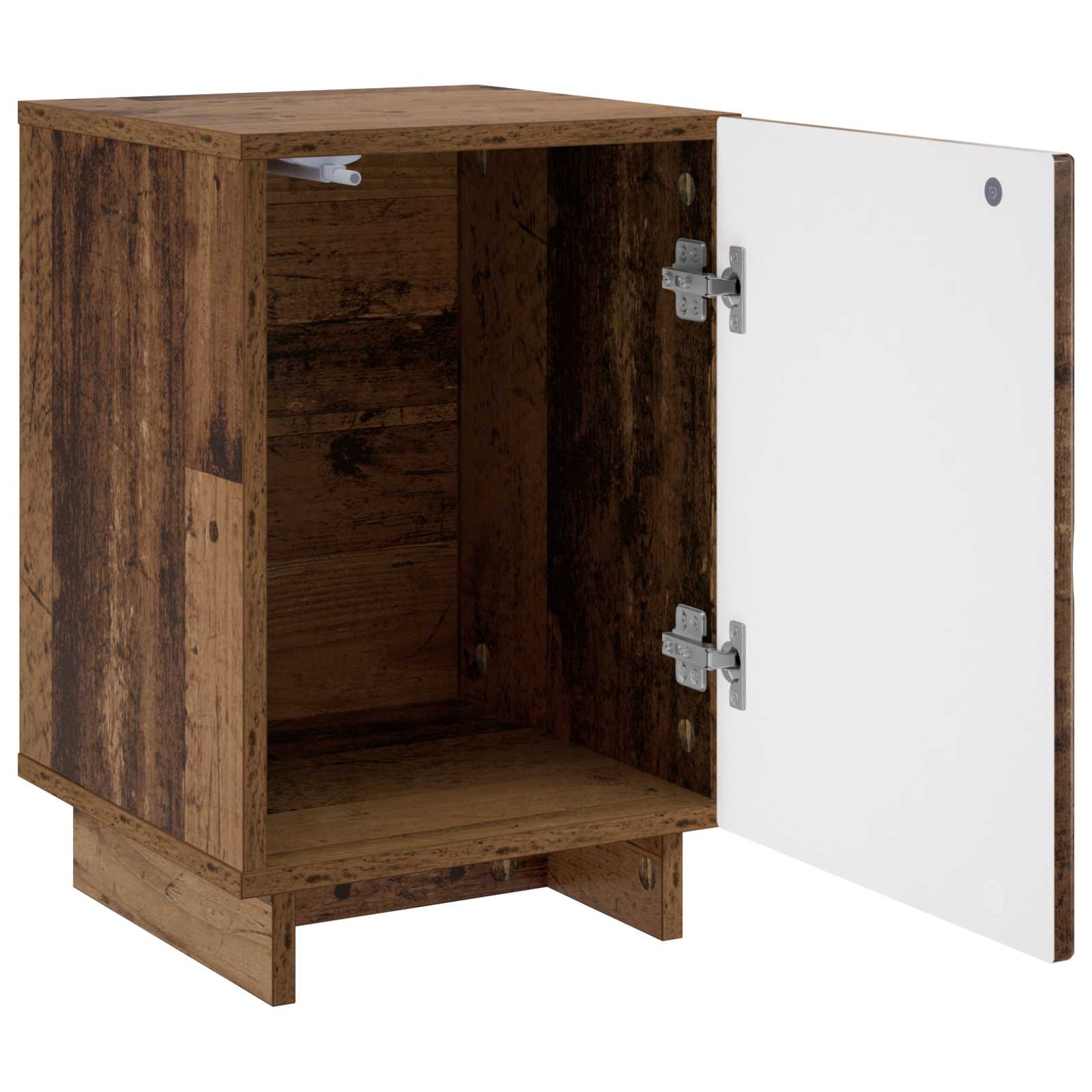 Κομοδίνο 2 pcs Παλαιωμένο ξύλο 33,5 x 34,5 x 50 εκ - Pakobazaar