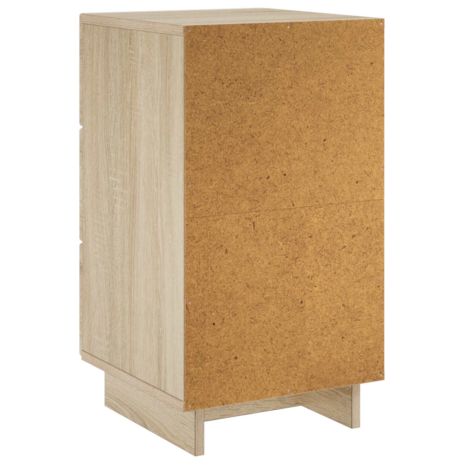 Κομοδίνο 2 pcs Sonoma Δρυς 33,5 x 34,5 x 60 εκ. - Pakobazaar