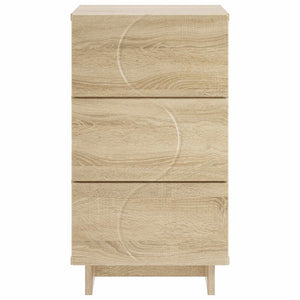 Κομοδίνο 2 pcs Sonoma Δρυς 33,5 x 34,5 x 60 εκ. - Pakobazaar