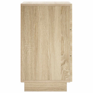 Κομοδίνο 2 pcs Sonoma Δρυς 33,5 x 34,5 x 60 εκ. - Pakobazaar