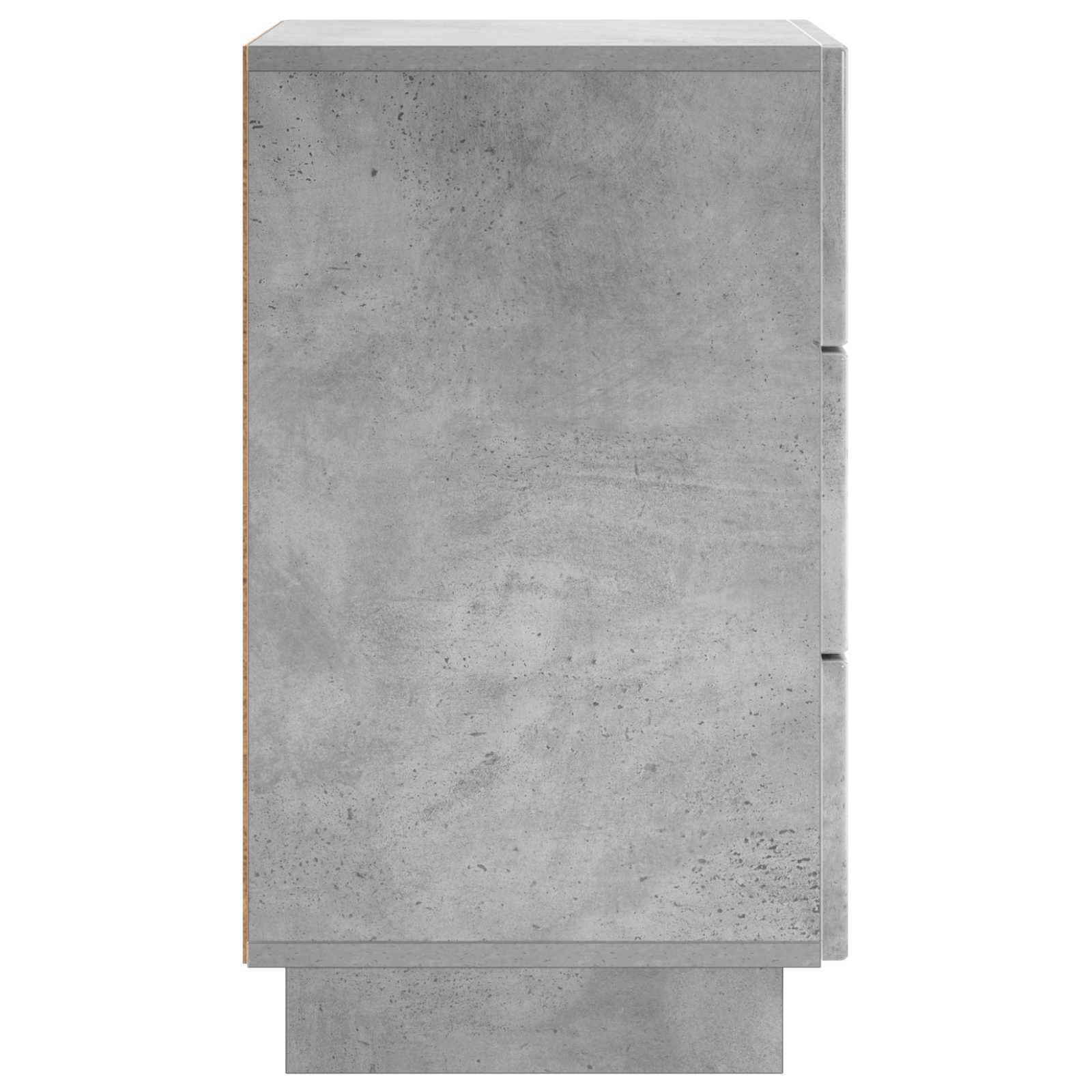 Κομοδίνο Γκρι Σκυροδέματος 33,5 x 34,5 x 60 εκ. - Pakobazaar