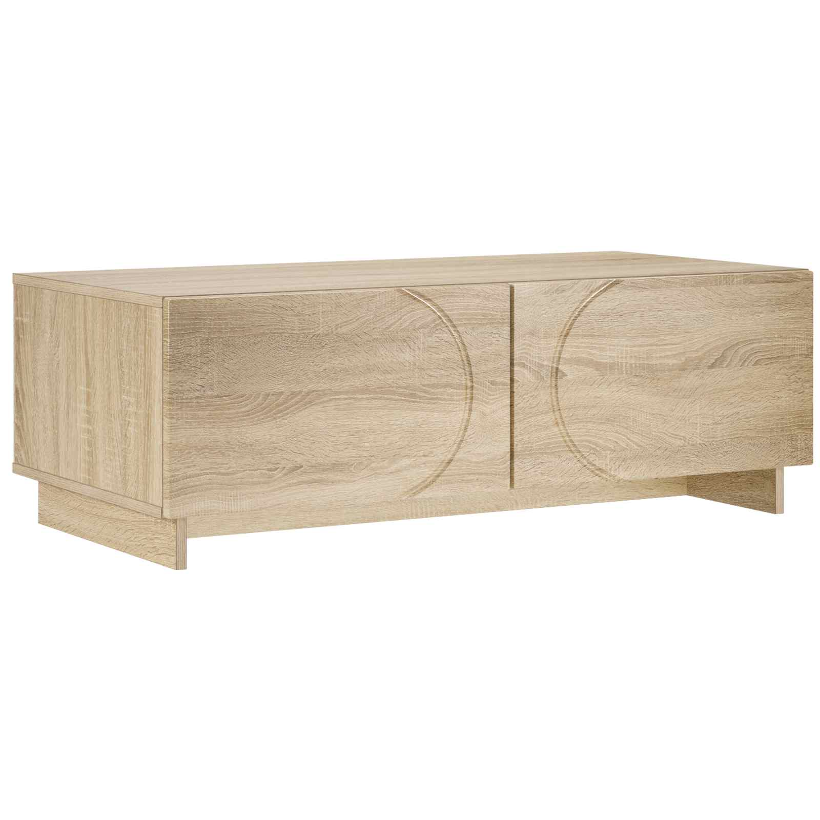 Τραπεζάκι σαλονιού Sonoma Δρυς 102 x 50,5 x 35 εκ - Pakobazaar