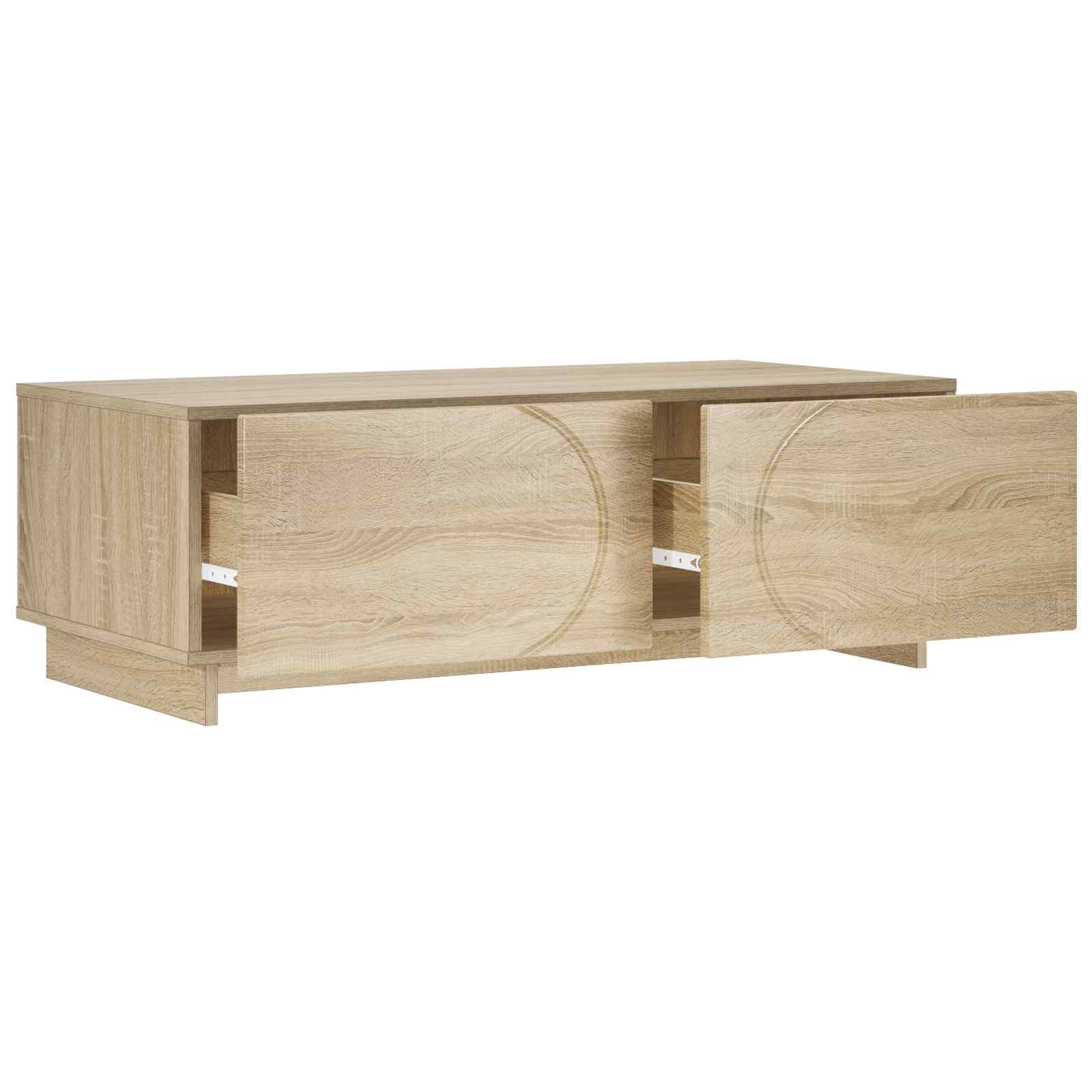 Τραπεζάκι σαλονιού Sonoma Δρυς 102 x 50,5 x 35 εκ - Pakobazaar