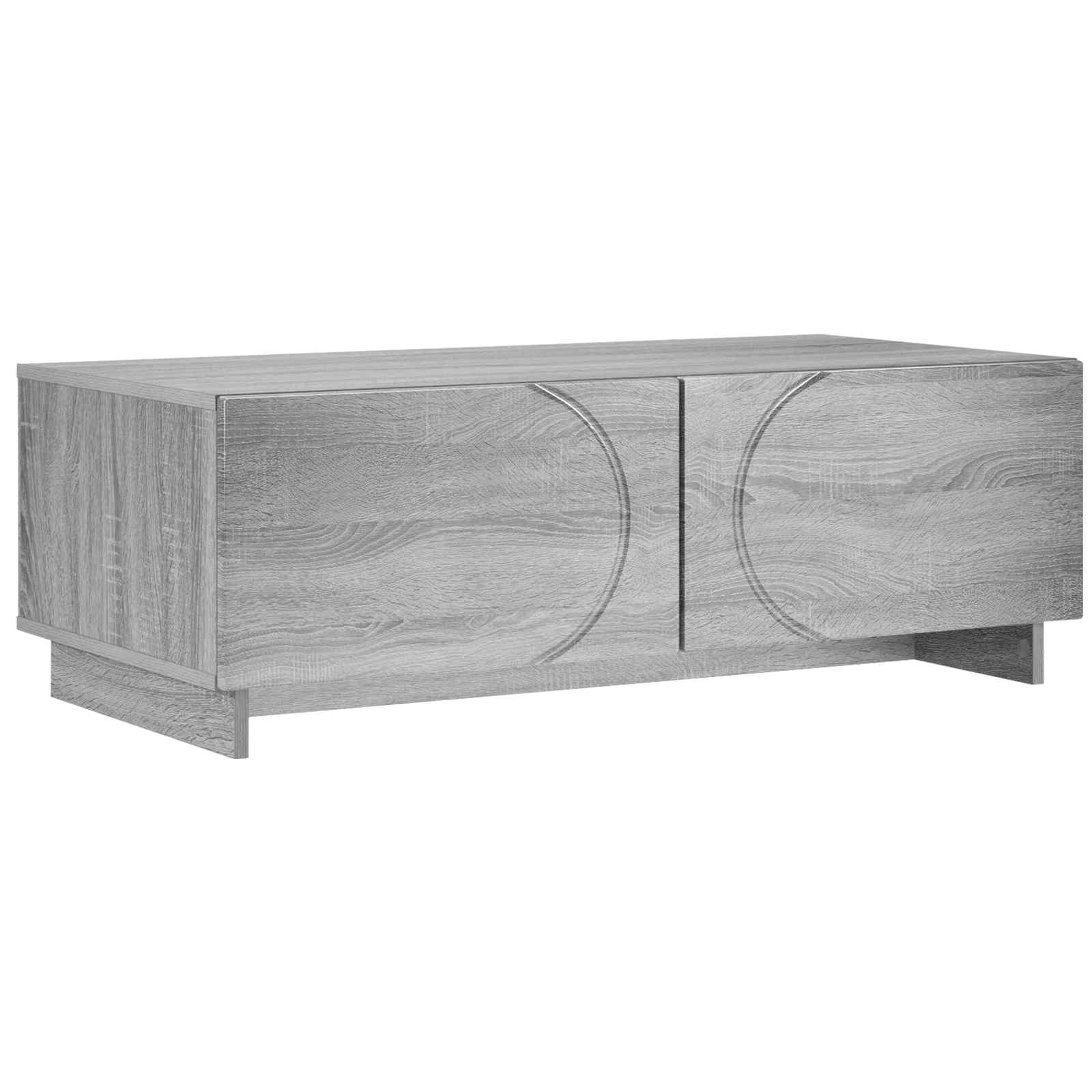 Τραπεζάκι σαλονιού Γκρι Sonoma 102 x 50,5 x 35 εκ - Pakobazaar