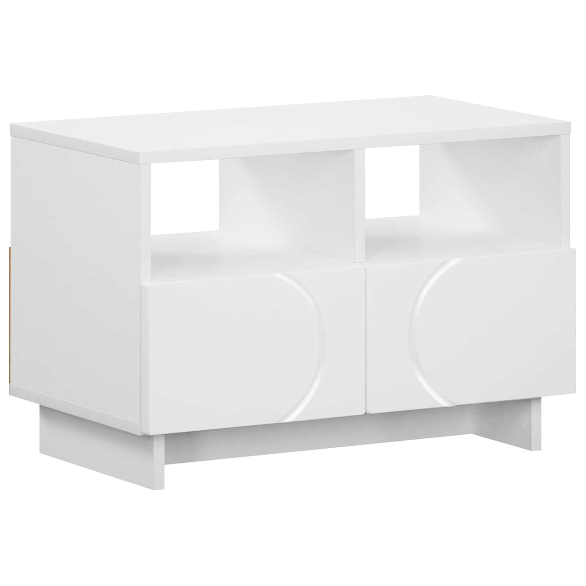 Βάση TV 60 x 34.5 x 40 cm Λευκό Επεξεργασμένο Ξύλο - Pakobazaar
