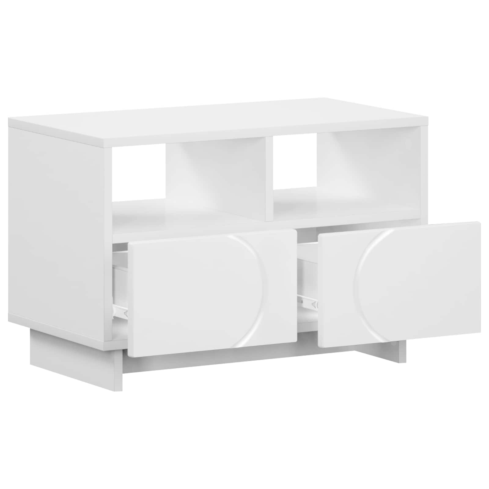 Βάση TV 60 x 34.5 x 40 cm Λευκό Επεξεργασμένο Ξύλο - Pakobazaar