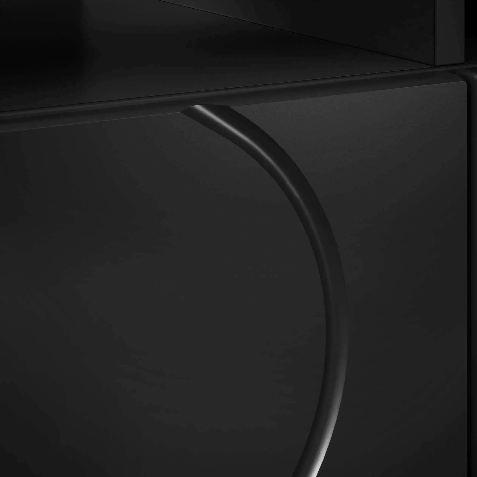 Βάση TV 60 x 34.5 x 40 cm Μαύρο Επεξεργασμένο Ξύλο
