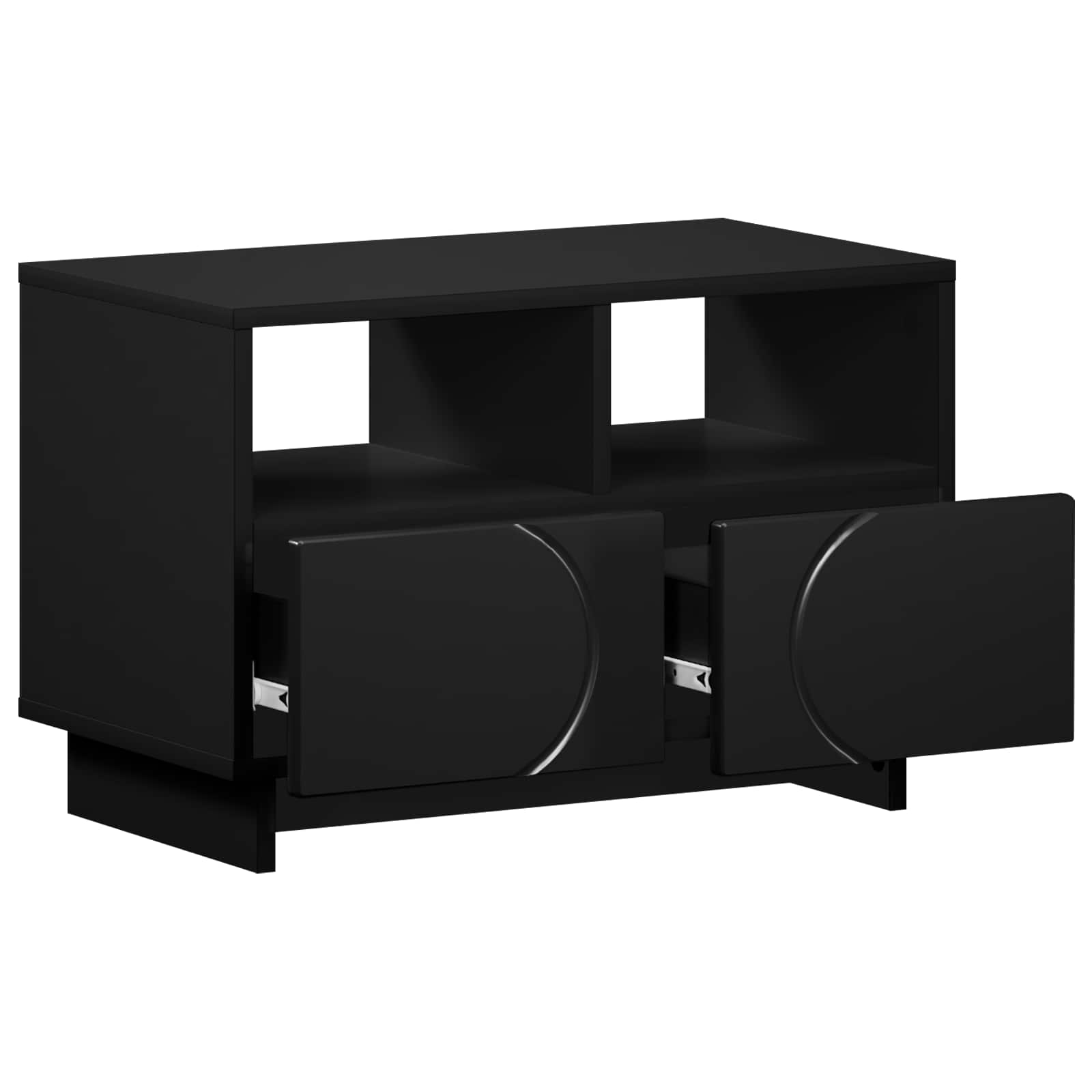 Βάση TV 60 x 34.5 x 40 cm Μαύρο Επεξεργασμένο Ξύλο