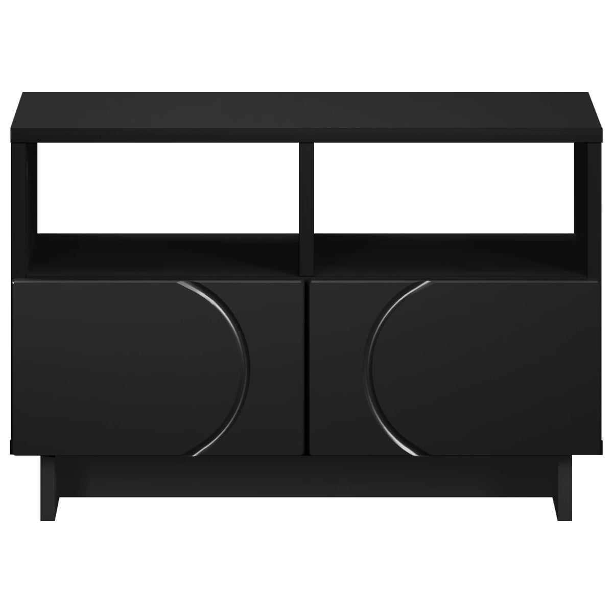 Βάση TV 60 x 34.5 x 40 cm Μαύρο Επεξεργασμένο Ξύλο