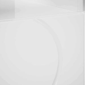 Βάση TV 60 x 34.5 x 40 cm Γυαλιστερό Λευκό Επεξεργασμένο Ξύλο - Pakobazaar