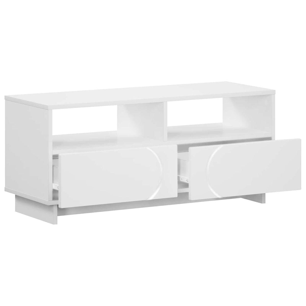 Βάση TV 90 x 34.5 x 40 cm Λευκό Επεξεργασμένο Ξύλο