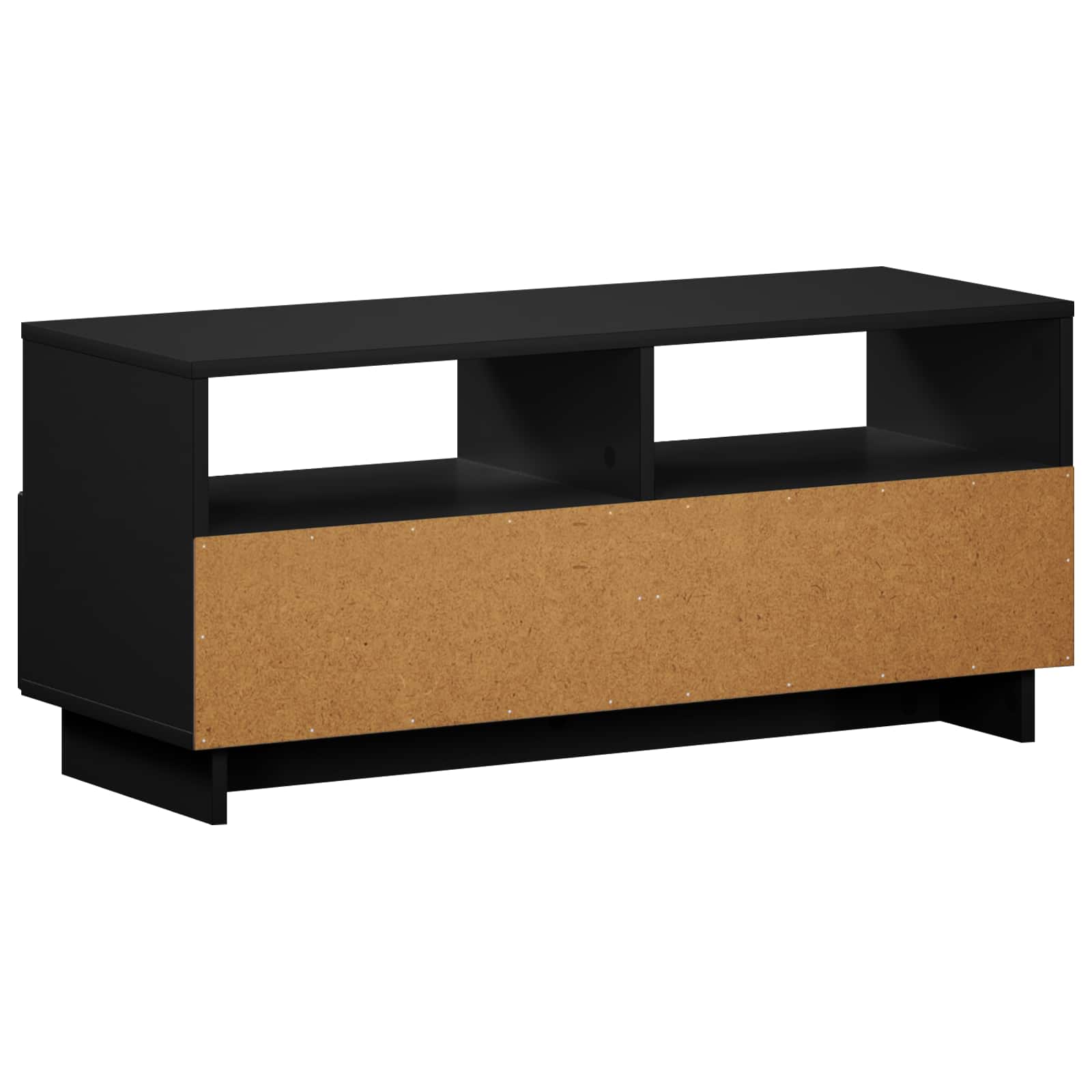 Βάση TV 90 x 34.5 x 40 cm Μαύρο Επεξεργασμένο Ξύλο - Pakobazaar
