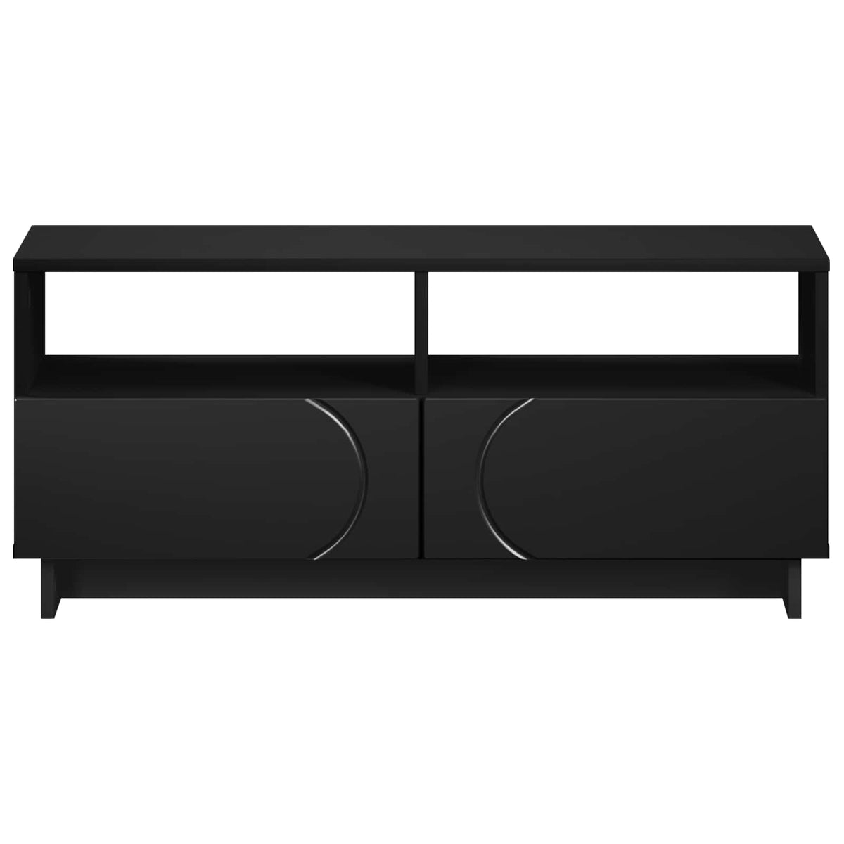 Βάση TV 90 x 34.5 x 40 cm Μαύρο Επεξεργασμένο Ξύλο - Pakobazaar