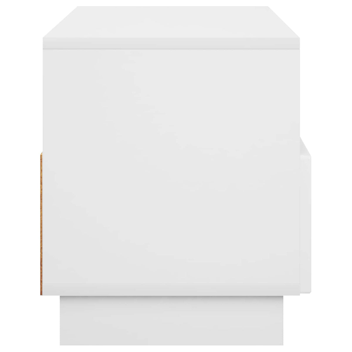 Βάση TV 90 x 34.5 x 40 cm Γυαλιστερό Λευκό Επεξεργασμένο Ξύλο