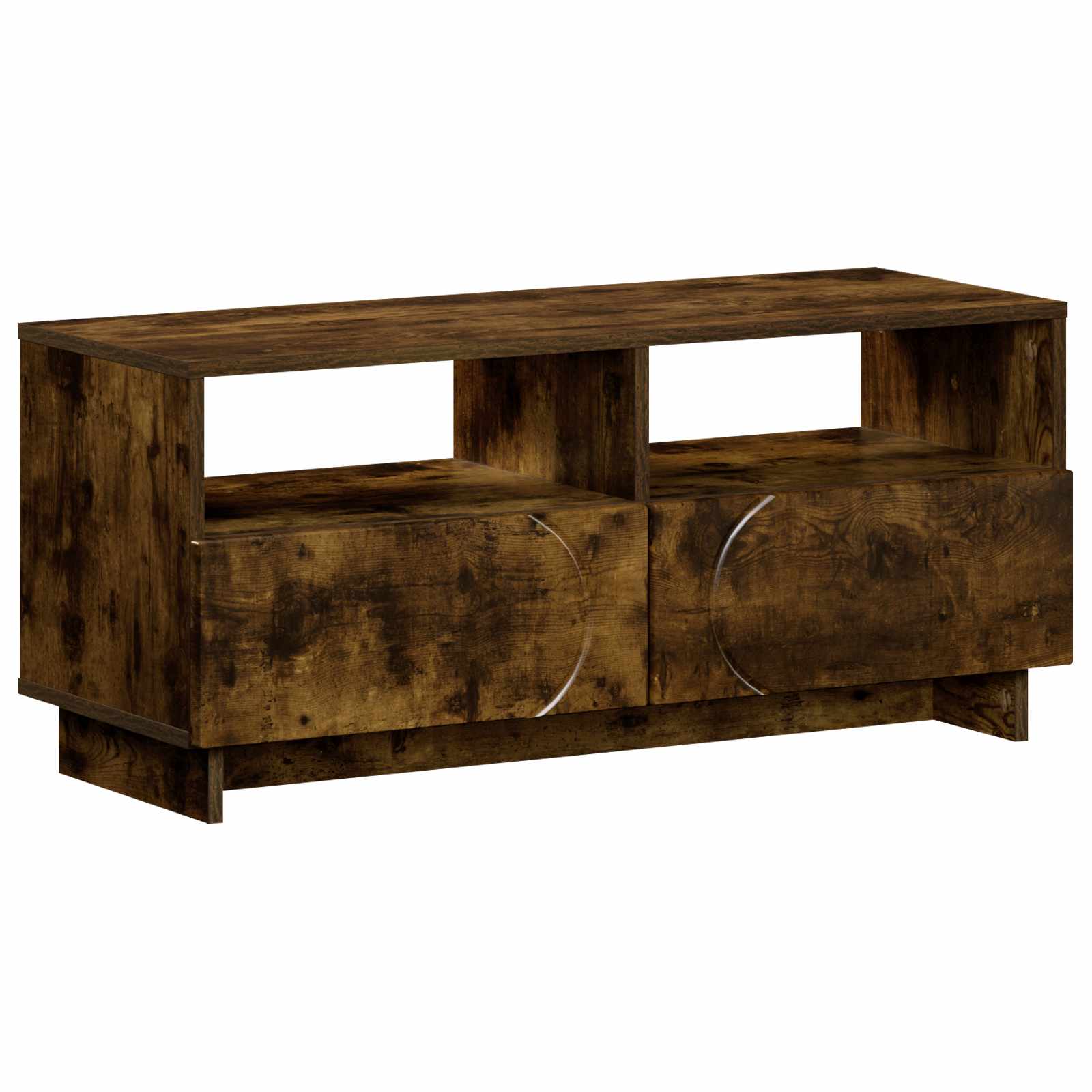 Βάση TV 90 x 34,5 x 40 cm Καπνισμένο Ξύλο Δρυός