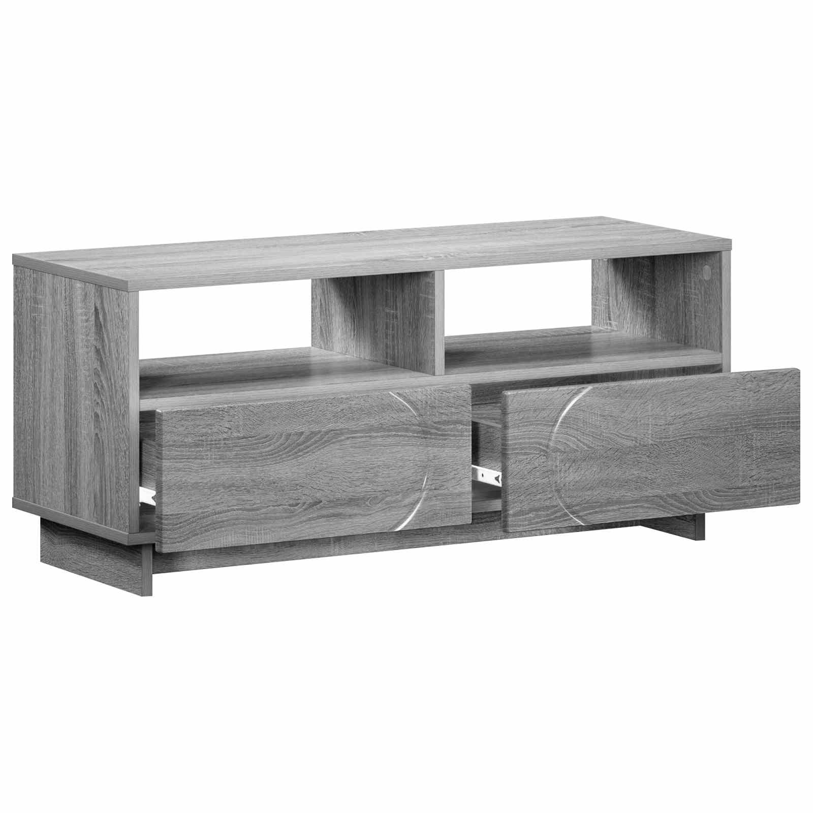 Βάση TV 90 x 34.5 x 40 cm Γκρι Sonoma Επεξεργασμένο Ξύλο