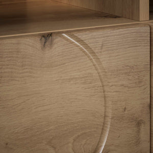 Βάση TV 90 x 34.5 x 40 cm Artisan Δρυς Επεξεργασμένο Ξύλο