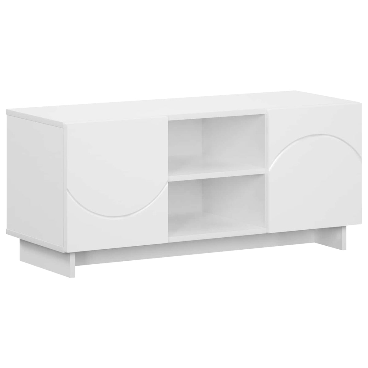 Βάση TV 90 x 34.5 x 40 cm Λευκό Επεξεργασμένο Ξύλο