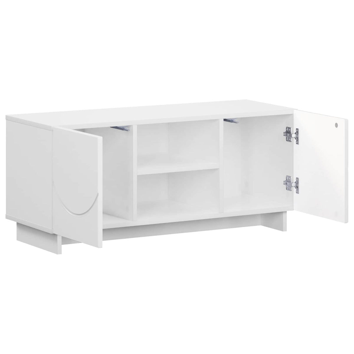 Βάση TV 90 x 34.5 x 40 cm Λευκό Επεξεργασμένο Ξύλο