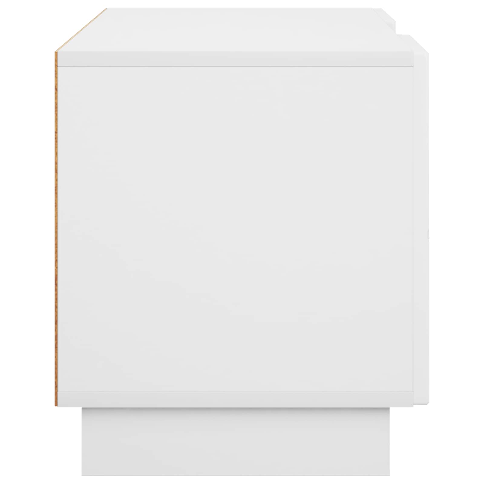Βάση TV 90 x 34.5 x 40 cm Λευκό Επεξεργασμένο Ξύλο