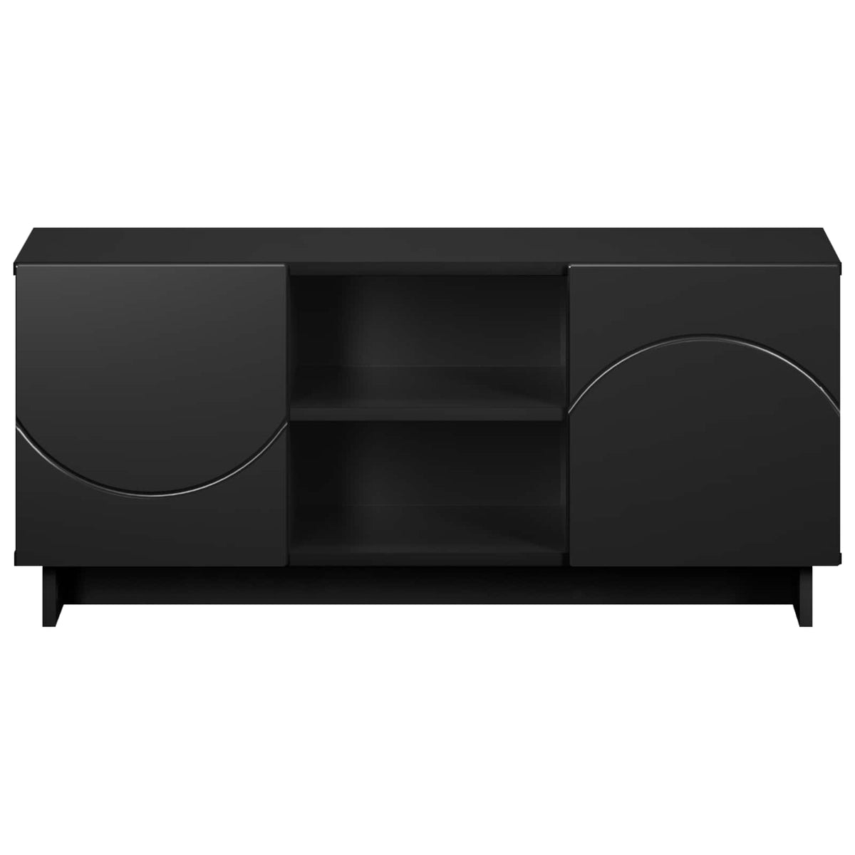 Βάση TV 90 x 34.5 x 40 cm Μαύρο Επεξεργασμένο Ξύλο