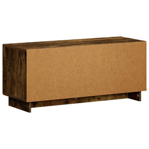 Βάση TV 90 x 34.5 x 40 cm Καπνισμένο Ξύλο Δρυός - Pakobazaar