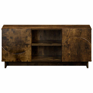 Βάση TV 90 x 34.5 x 40 cm Καπνισμένο Ξύλο Δρυός - Pakobazaar