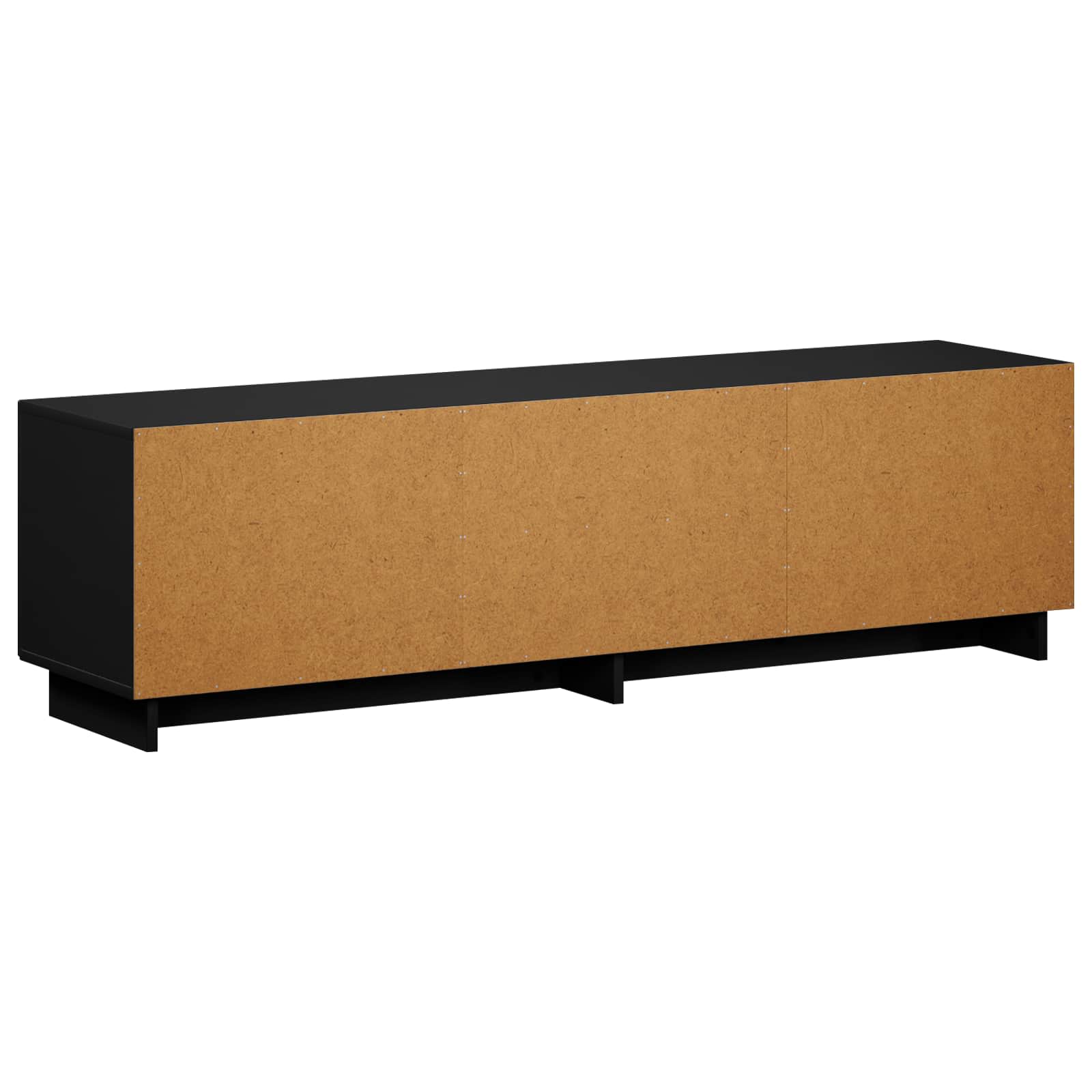Βάση TV 140 x 34.5 x 40 cm Μαύρο Επεξεργασμένο Ξύλο