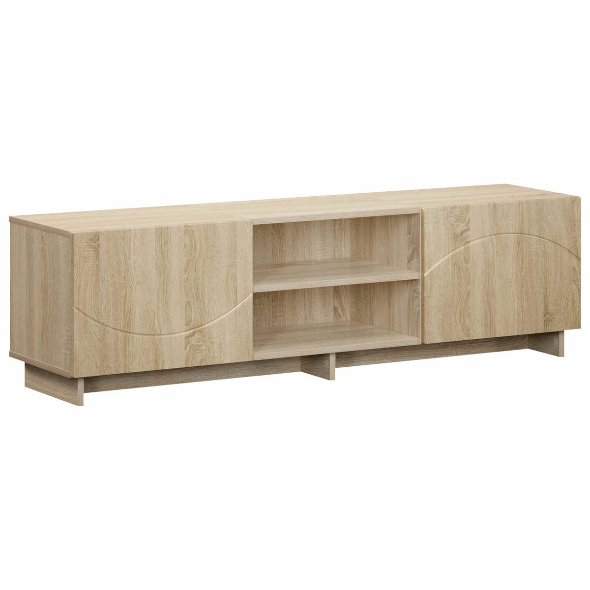 Βάση TV 140 x 34.5 x 40 cm Sonoma Δρυς Επεξεργασμένο Ξύλο