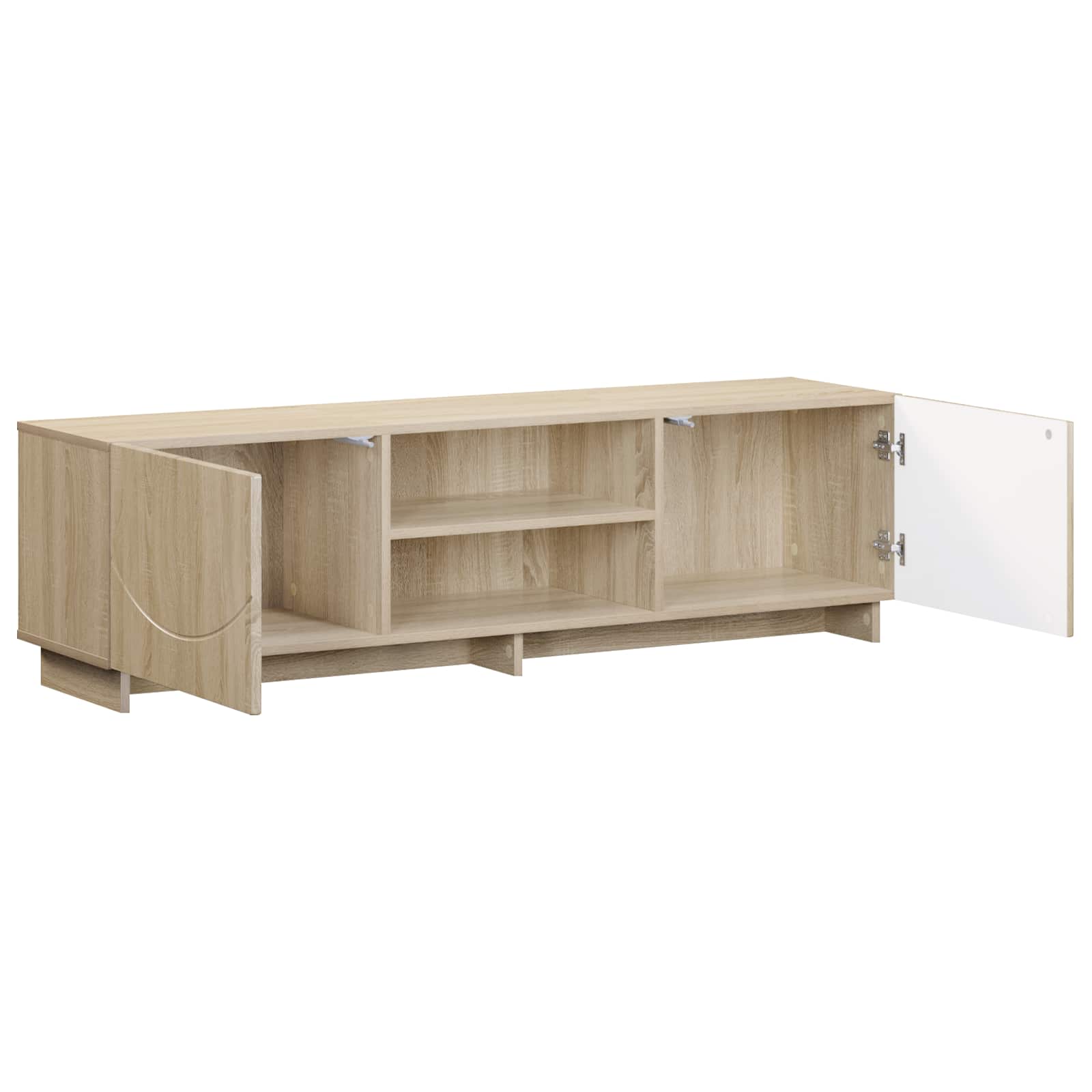 Βάση TV 140 x 34.5 x 40 cm Sonoma Δρυς Επεξεργασμένο Ξύλο
