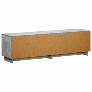 Βάση TV 140 x 34.5 x 40 cm Γκρι Σκυροδέματος Επεξεργασμένο Ξύλο
