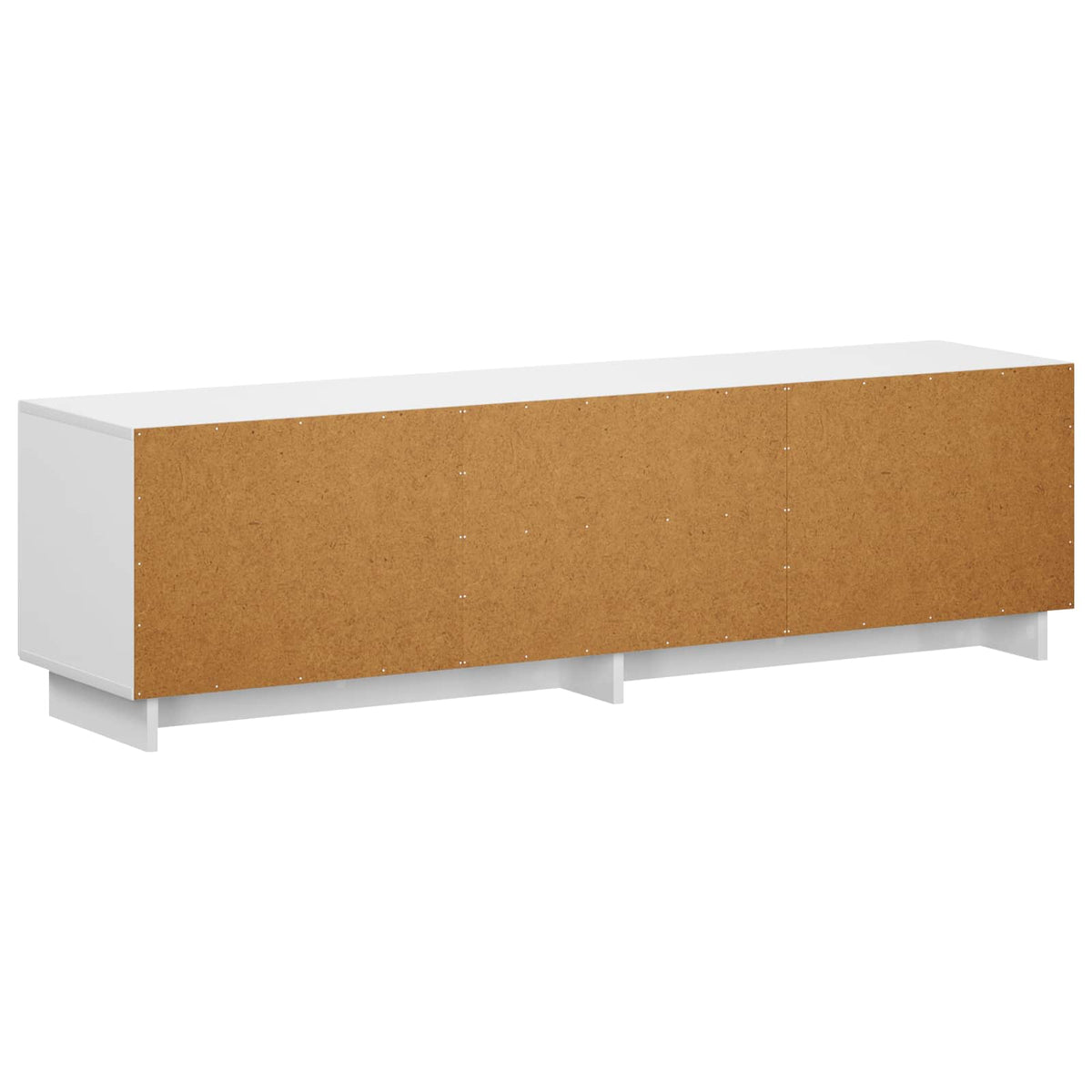 Βάση TV 140 x 34.5 x 40 cm Γυαλιστερό Λευκό Επεξεργασμένο Ξύλο - Pakobazaar