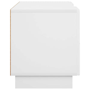 Βάση TV 140 x 34.5 x 40 cm Γυαλιστερό Λευκό Επεξεργασμένο Ξύλο - Pakobazaar