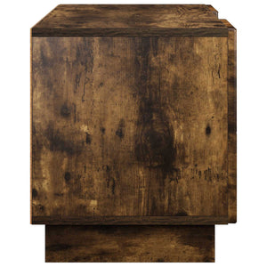 Βάση TV 140 x 34.5 x 40 cm Καπνισμένο Ξύλο Δρυός - Pakobazaar