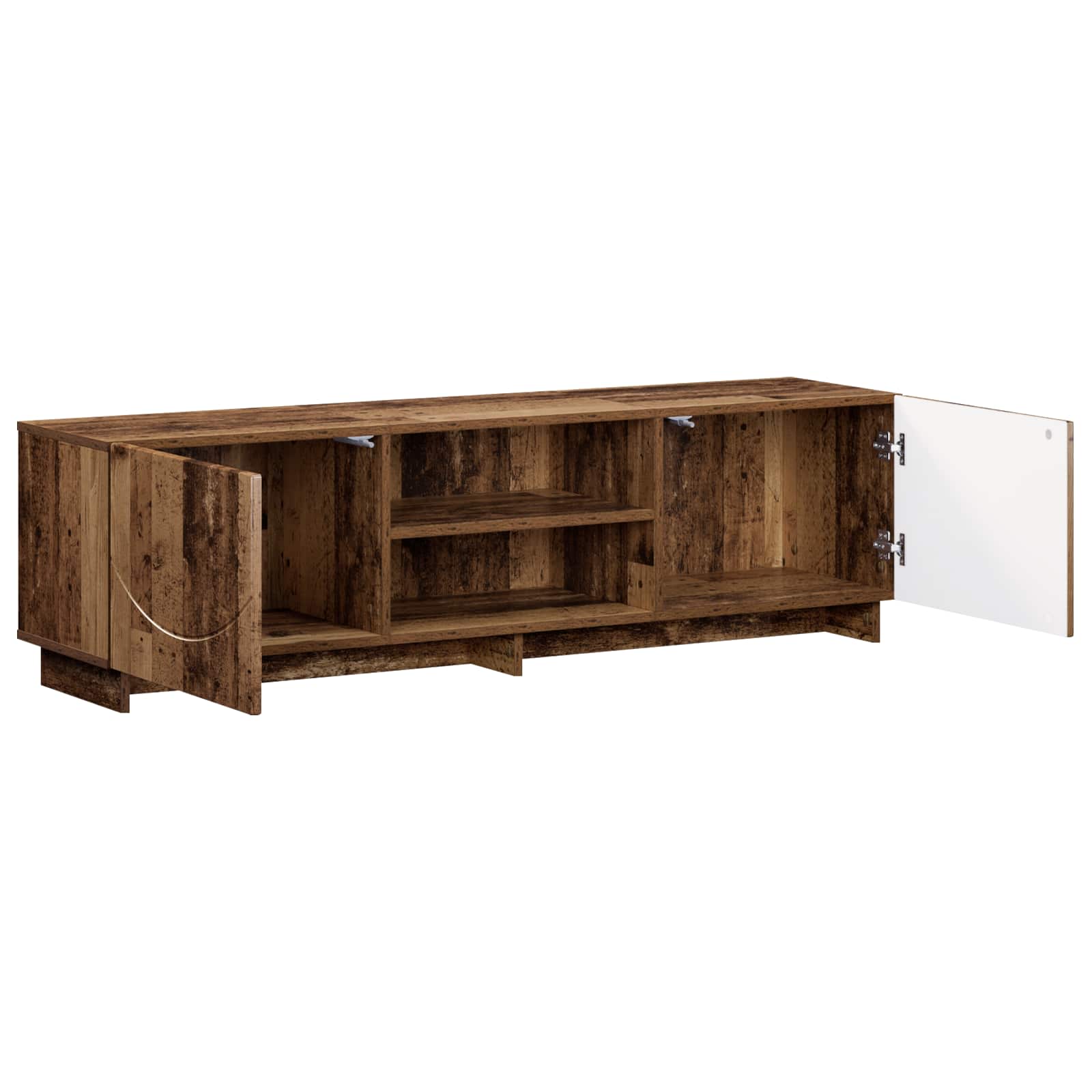 Βάση TV 140 x 34,5 x 40 cm Παλαιωμένο ξύλο Επεξεργασμένο Ξύλο