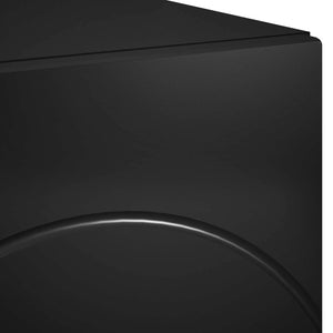 Βάση TV 180 x 34,5 x 40 εκ. Μαύρο Επεξεργασμένο Ξύλο