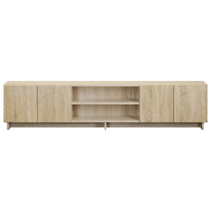 Βάση TV 180 x 34,5 x 40 εκ. Sonoma Δρυς Επεξεργασμένο Ξύλο