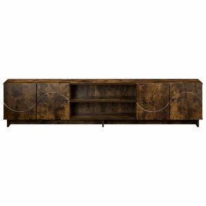 Βάση TV 180 x 34,5 x 40 εκ. Καπνισμένο Ξύλο Δρυός