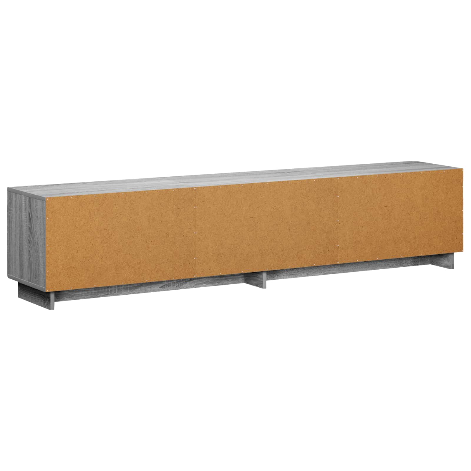 Βάση TV 180 x 34,5 x 40 εκ. Γκρι Sonoma Επεξεργασμένο Ξύλο - Pakobazaar