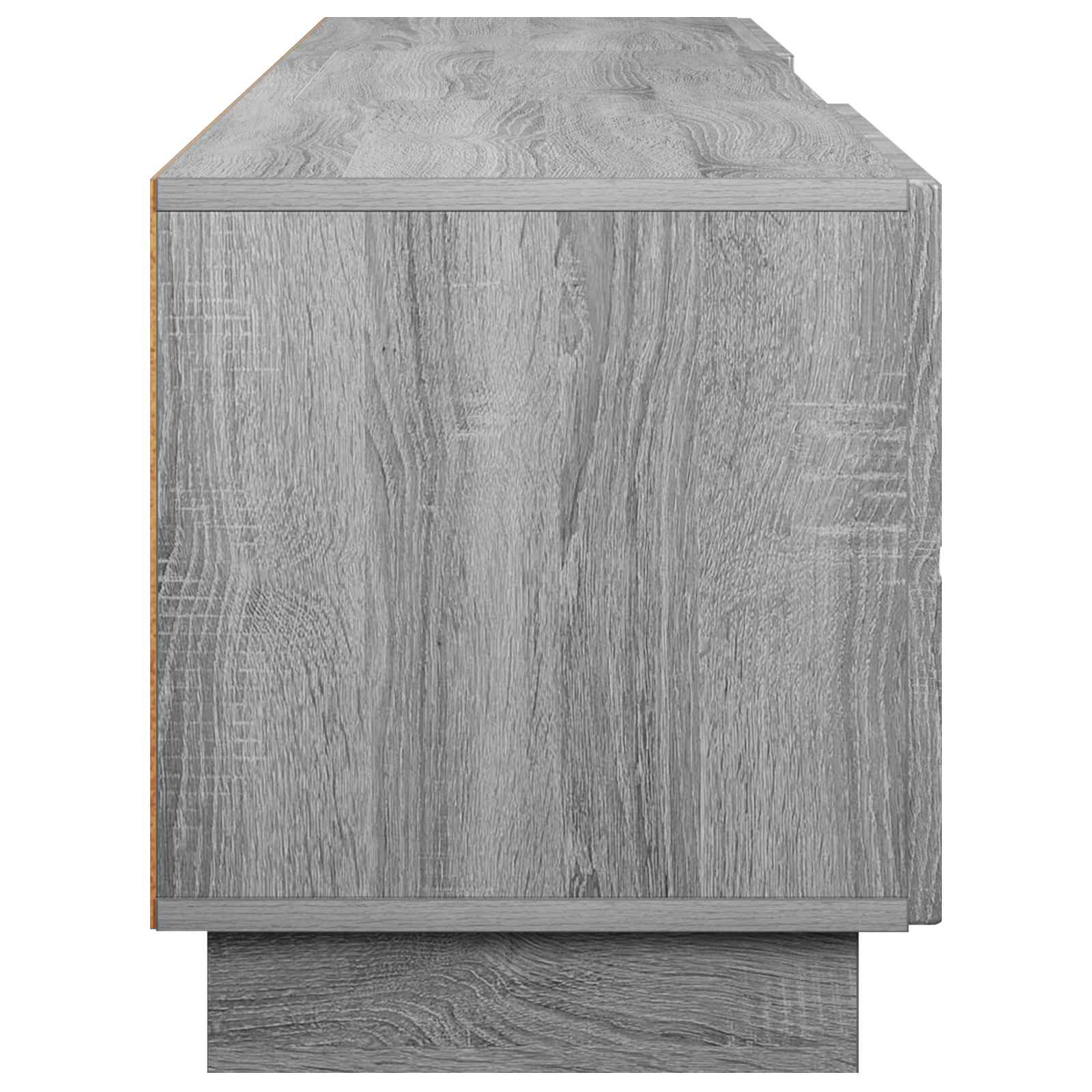 Βάση TV 180 x 34,5 x 40 εκ. Γκρι Sonoma Επεξεργασμένο Ξύλο - Pakobazaar