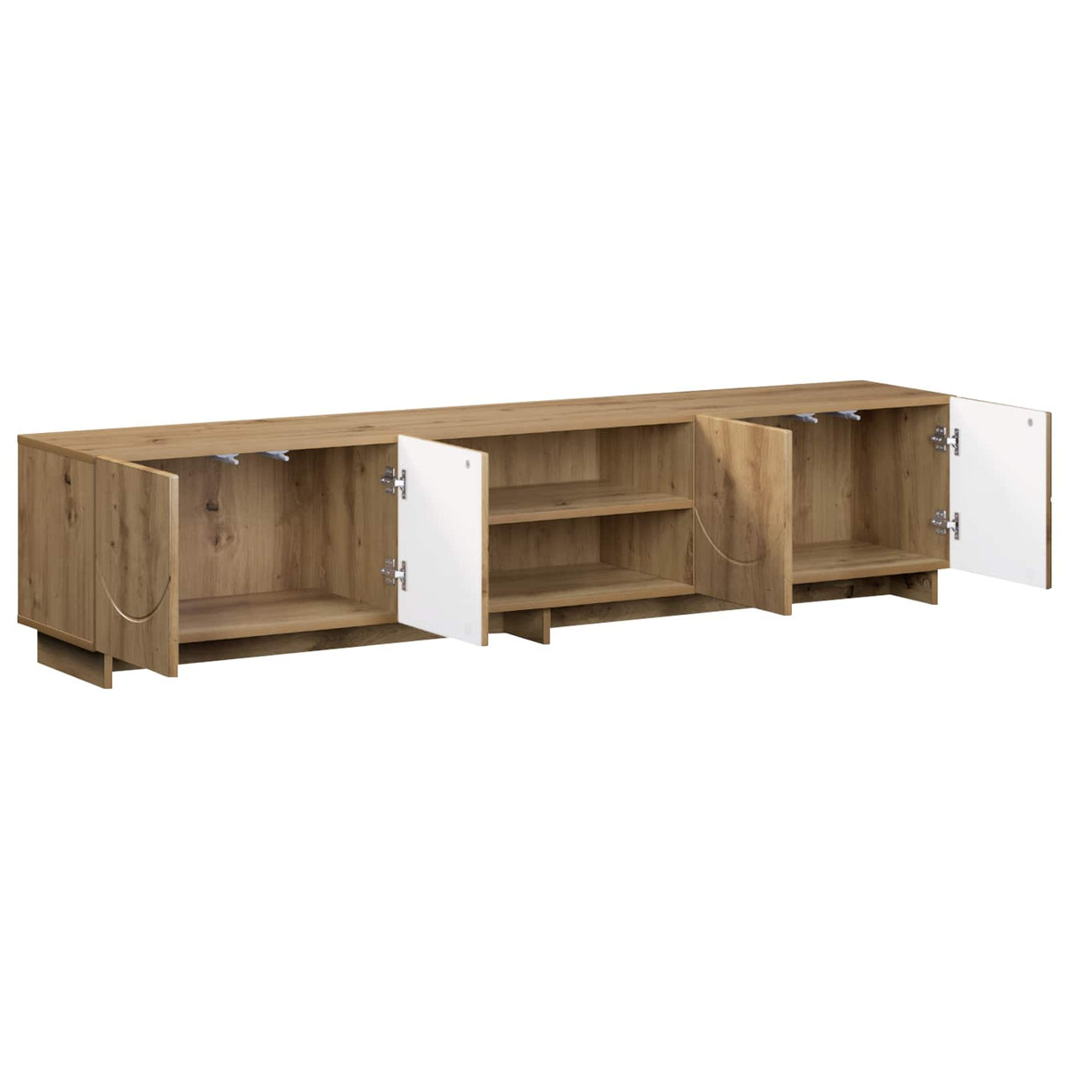 Βάση TV 180 x 34,5 x 40 εκ. Artisan Δρυς Επεξεργασμένο Ξύλο - Pakobazaar