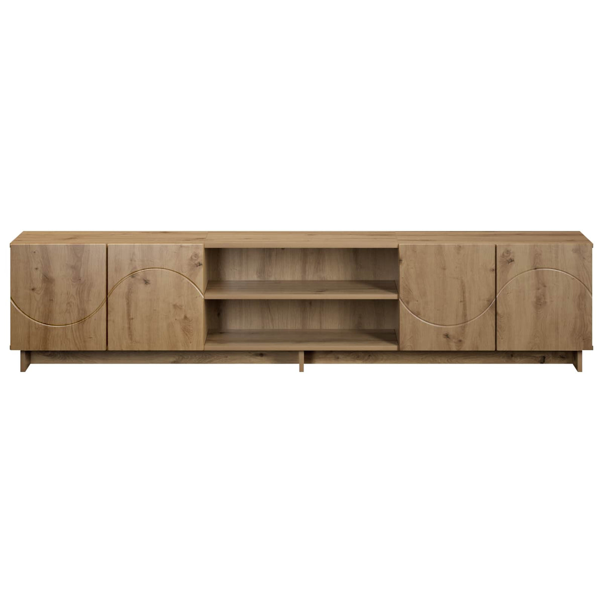 Βάση TV 180 x 34,5 x 40 εκ. Artisan Δρυς Επεξεργασμένο Ξύλο - Pakobazaar