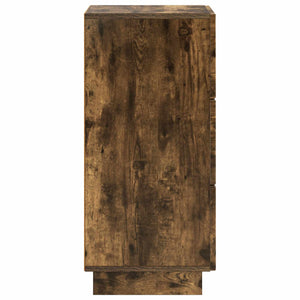 Μπουφές Καπνισμένο Ξύλο Δρυός 33,5 x 34,5 x 75 εκ. - Pakobazaar