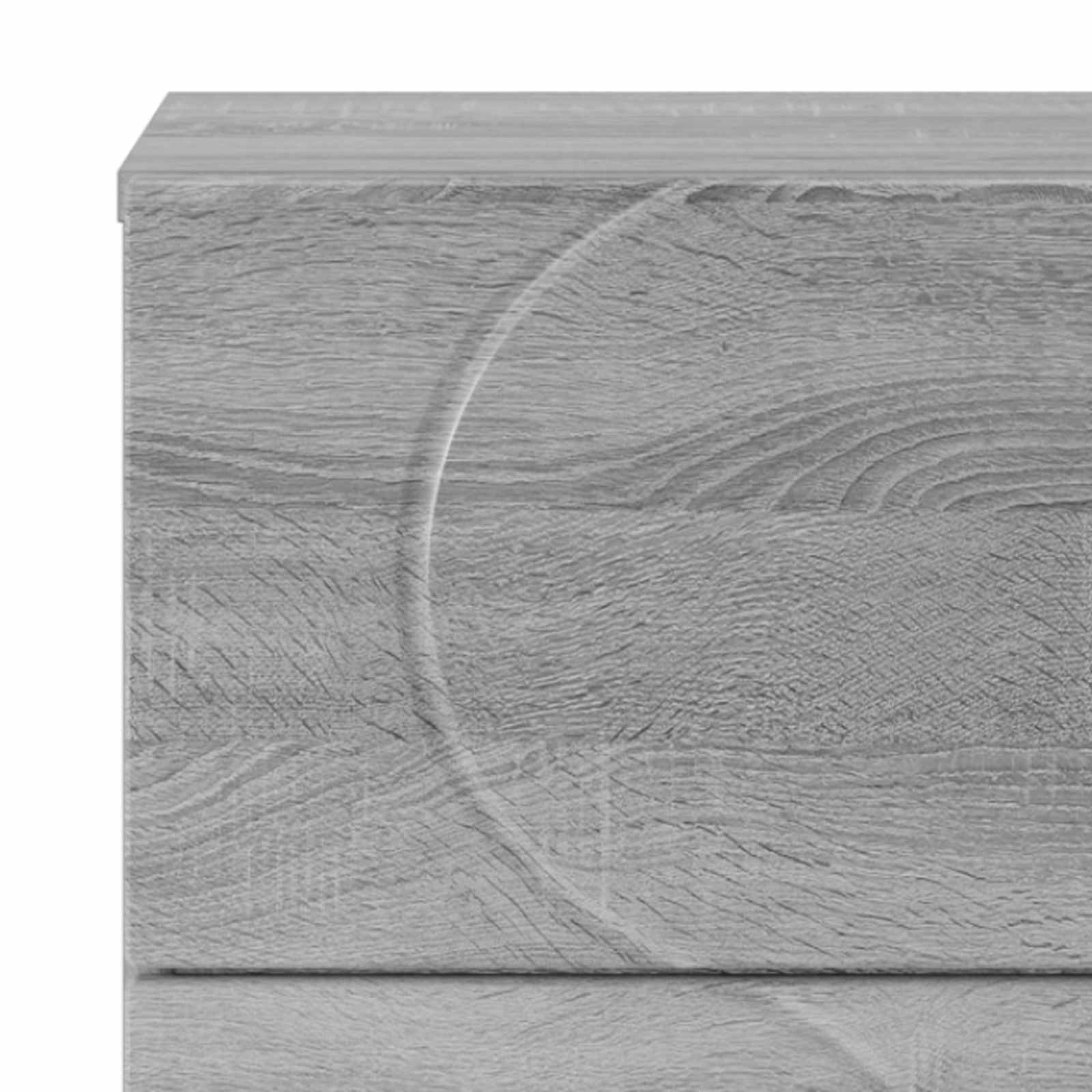 Μπουφές Γκρι Sonoma 33,5 x 34,5 x 75 εκ. Επεξεργασμένο Ξύλο - Pakobazaar