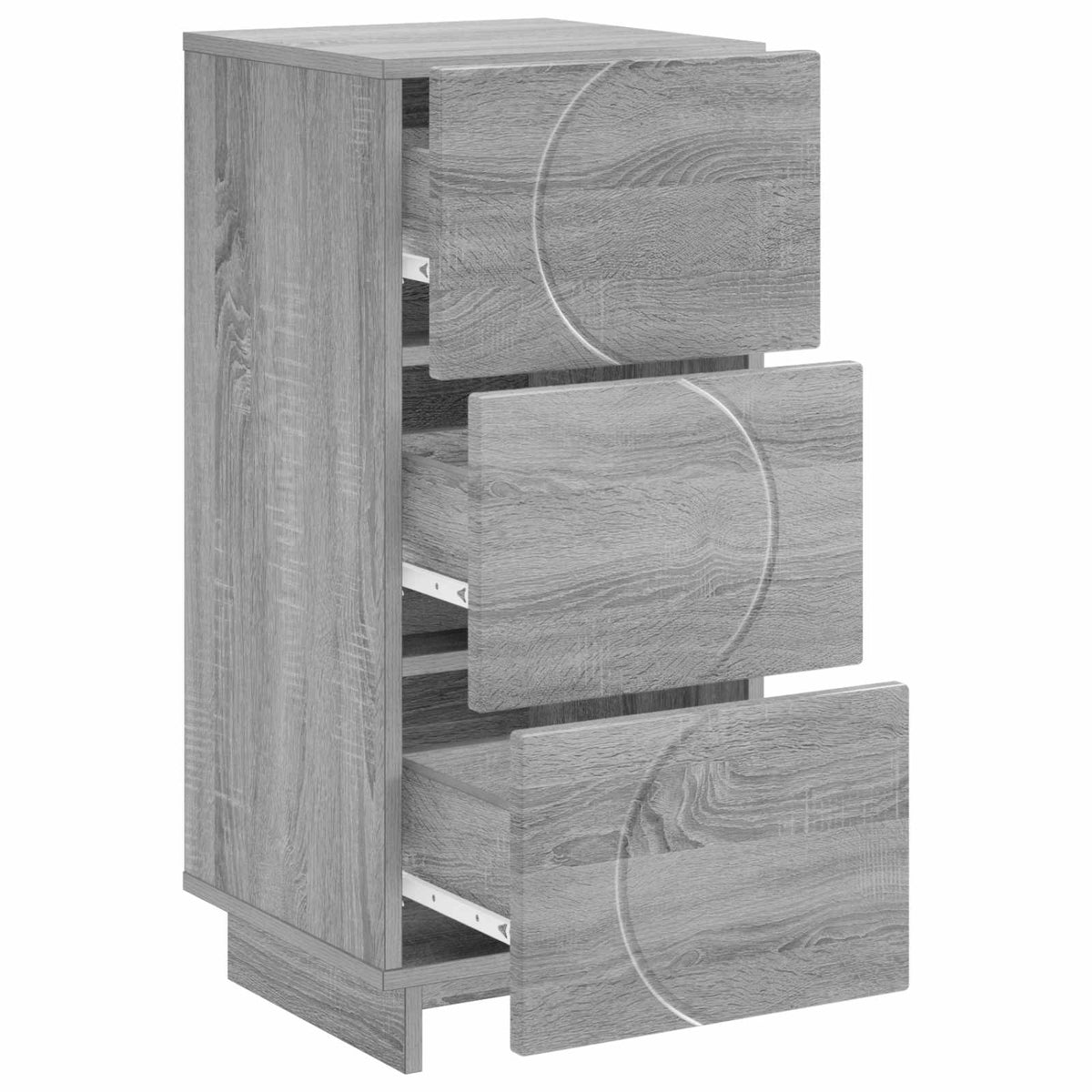 Μπουφές Γκρι Sonoma 33,5 x 34,5 x 75 εκ. Επεξεργασμένο Ξύλο - Pakobazaar