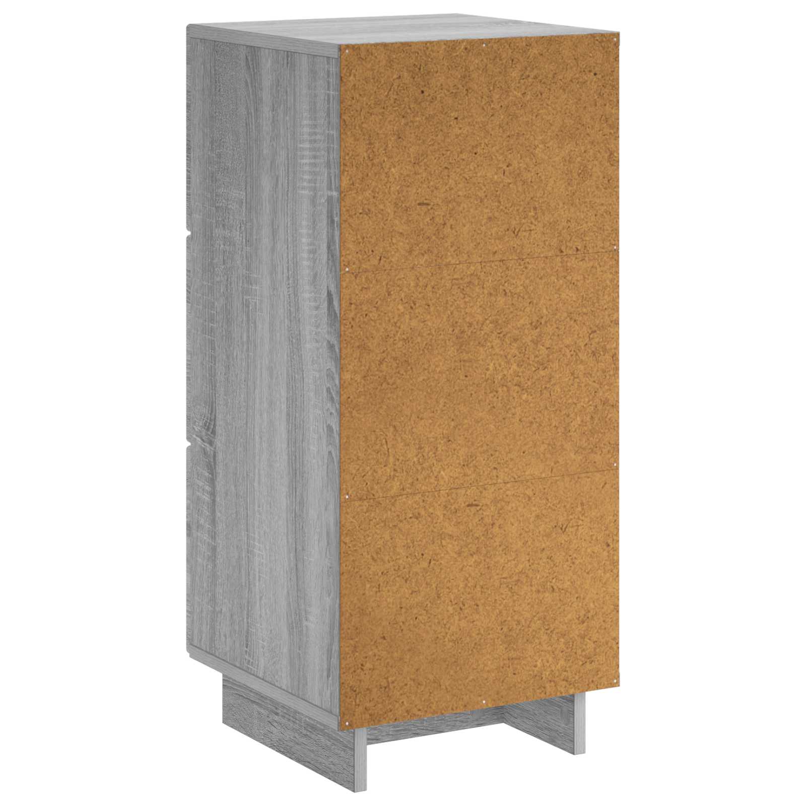 Μπουφές Γκρι Sonoma 33,5 x 34,5 x 75 εκ. Επεξεργασμένο Ξύλο - Pakobazaar
